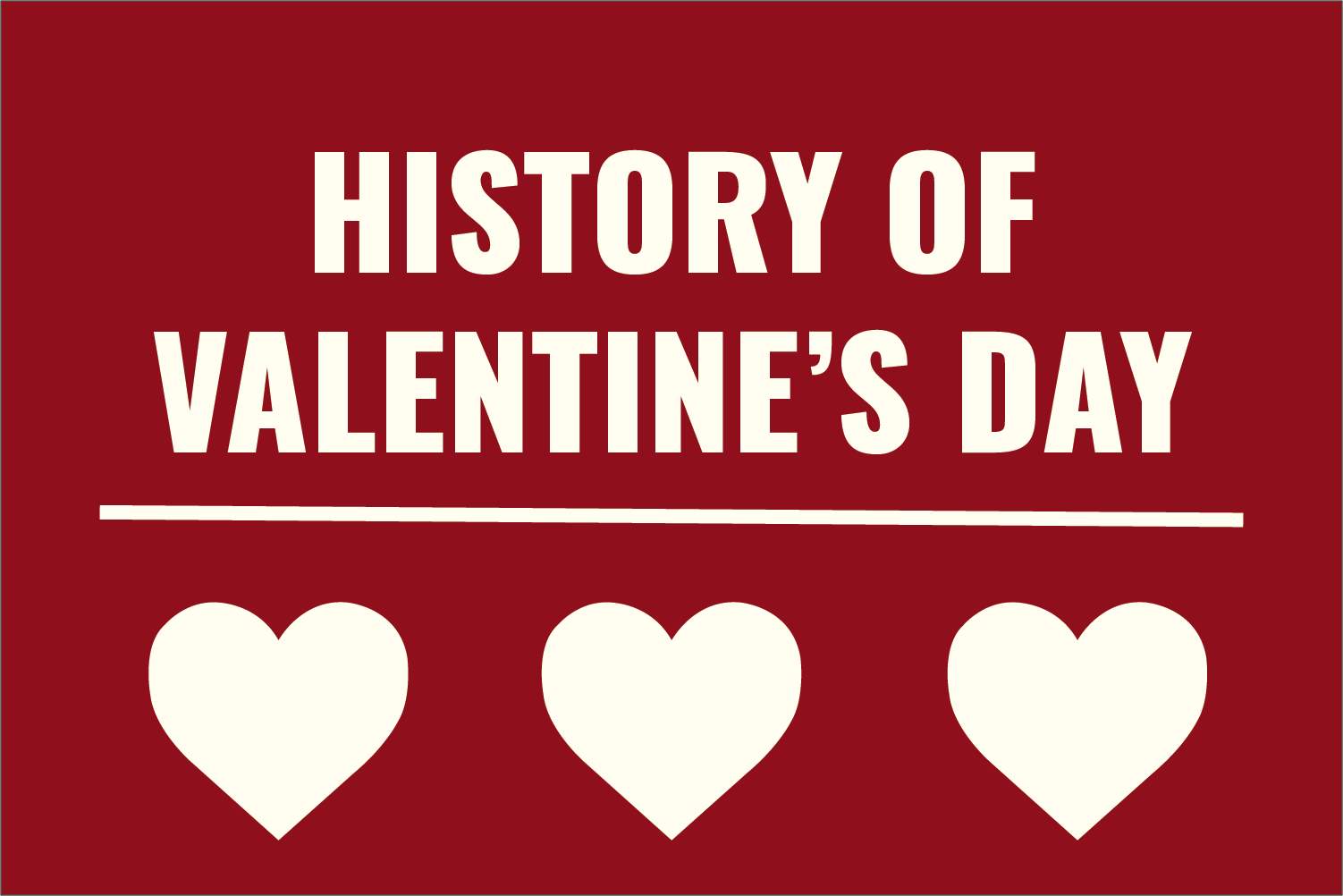 History of Valentine's Day – Mill Valley News