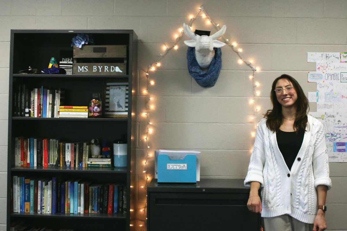 English teacher Madeline Byrd-Wright feels it is important to add personality to her room through decor. 