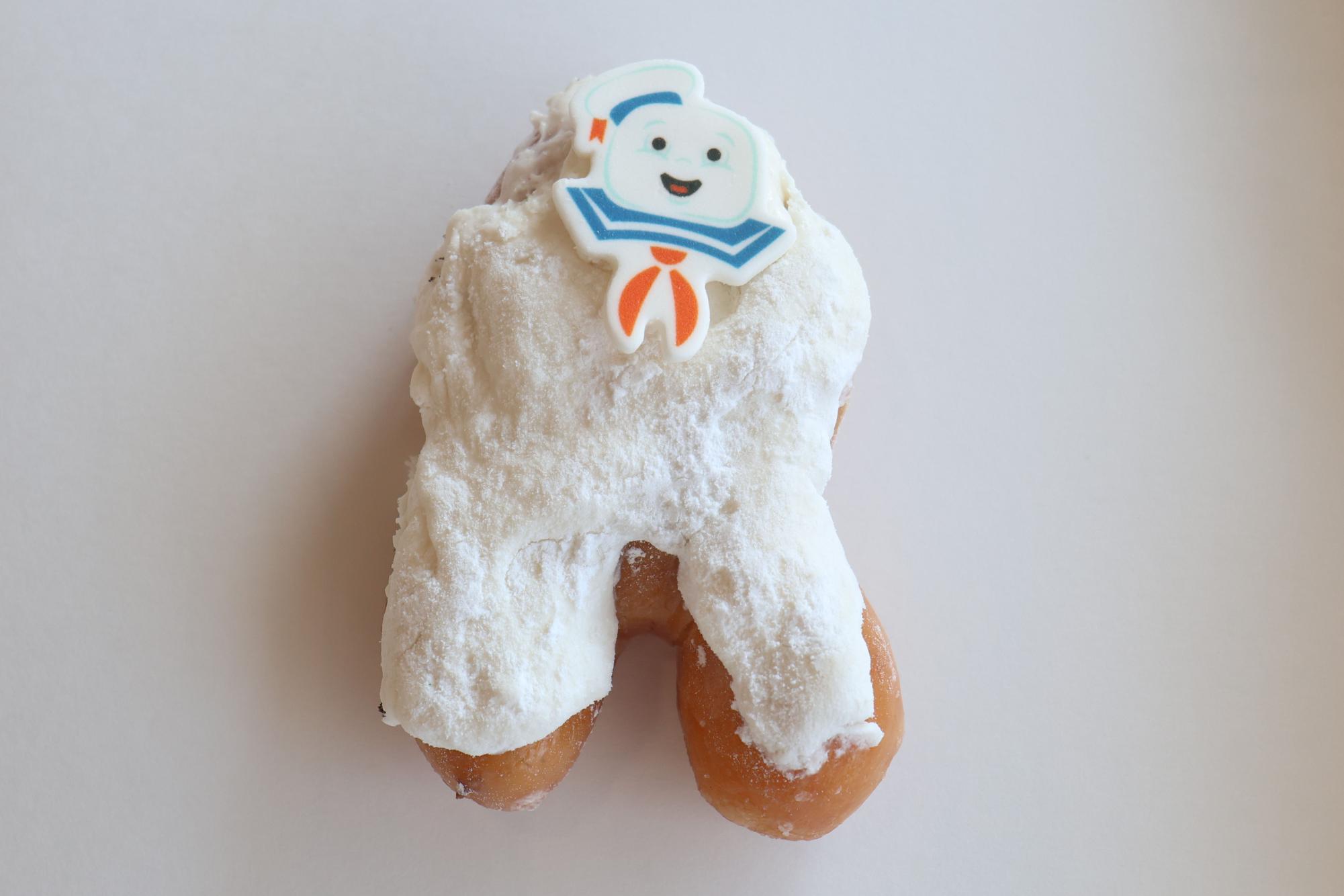 Stay Puft Marshmallow Man Doughnut Pull-Apart