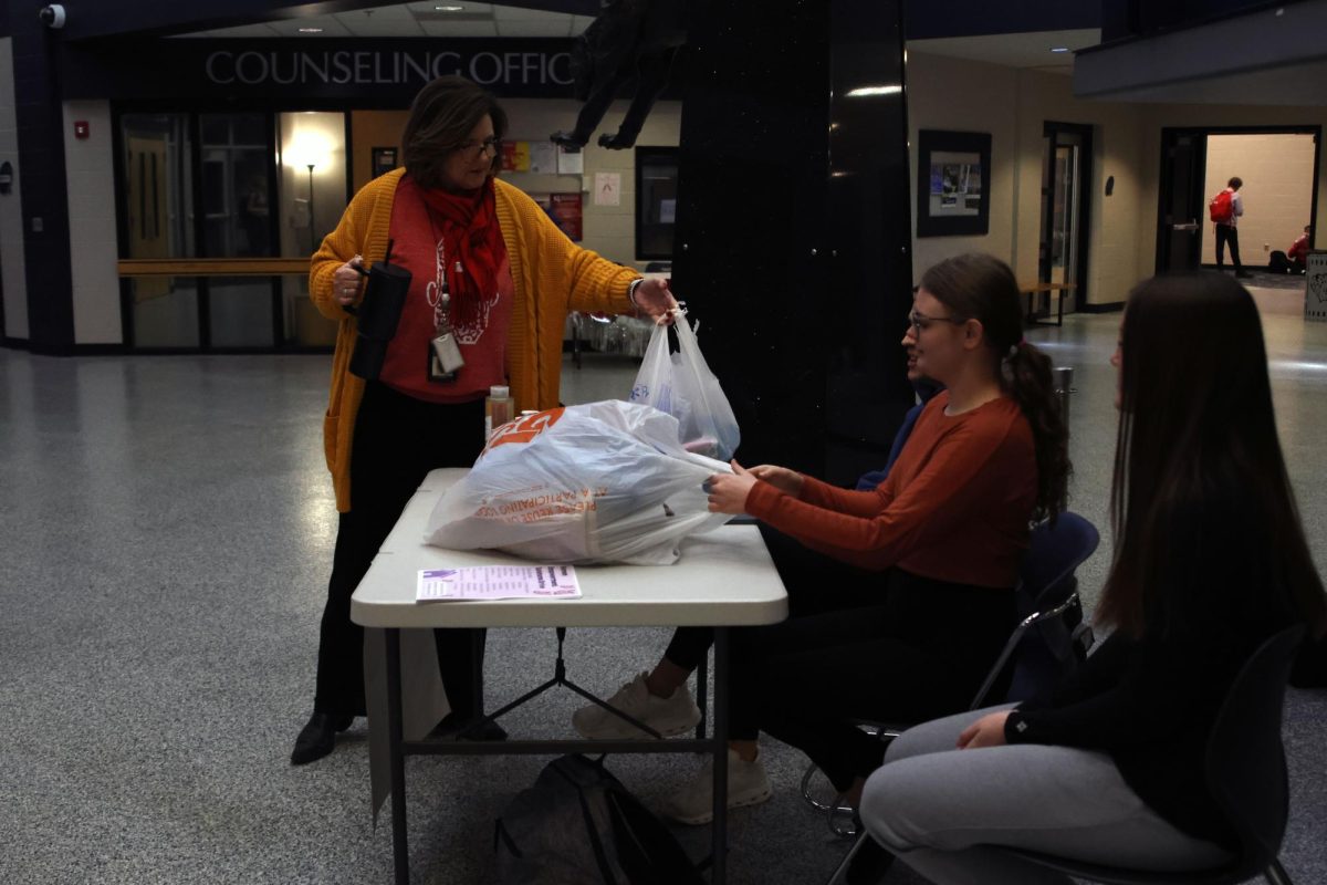 Women's empowerment club hosted a Safe home drive before school Feb 3-6.