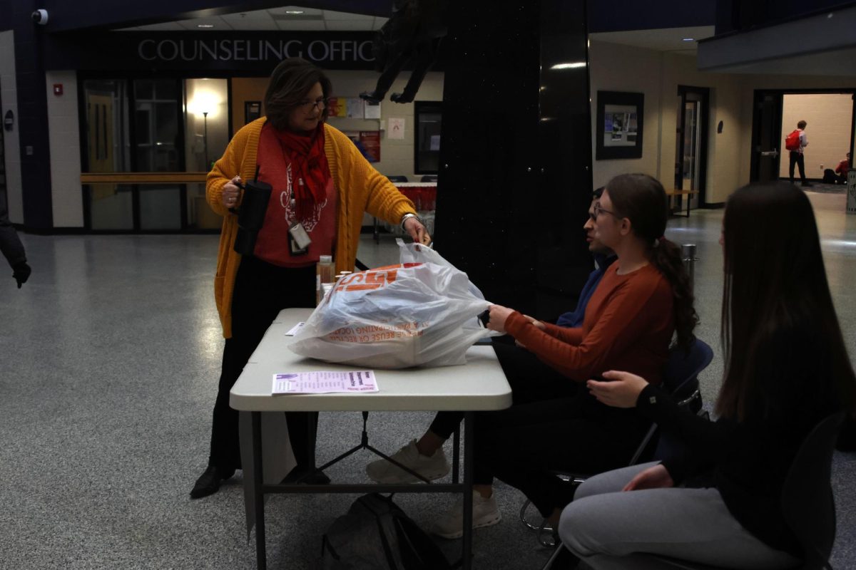 Women's empowerment club hosted a Safe Home drive before school Feb. 3-6.